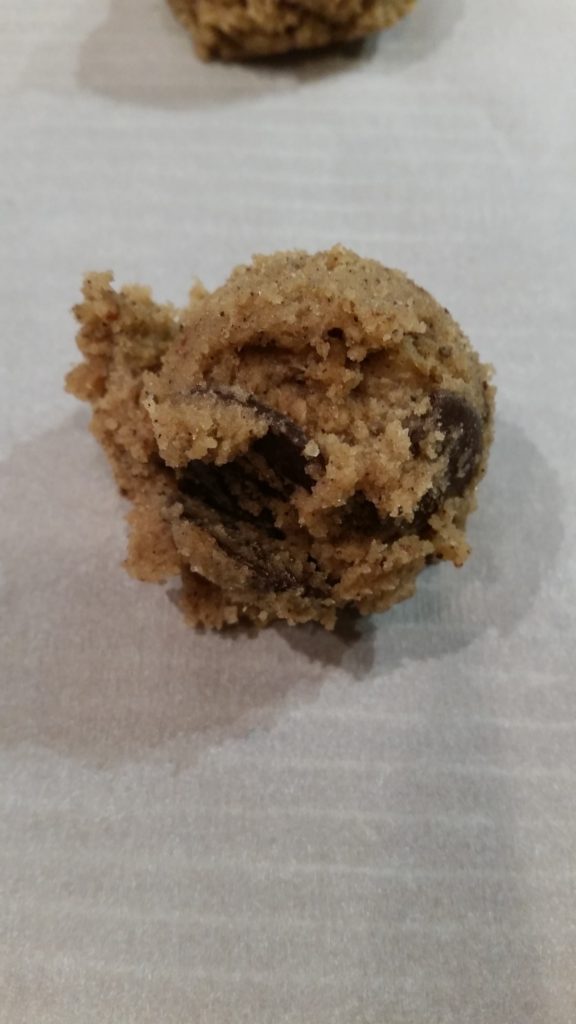 Unbaked cookie