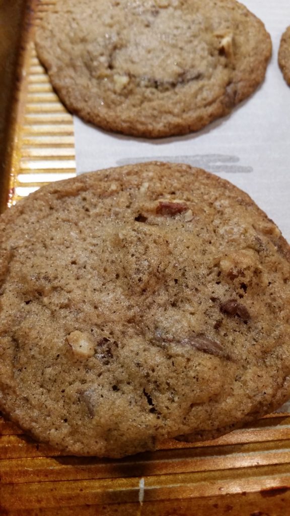 Baked cookie